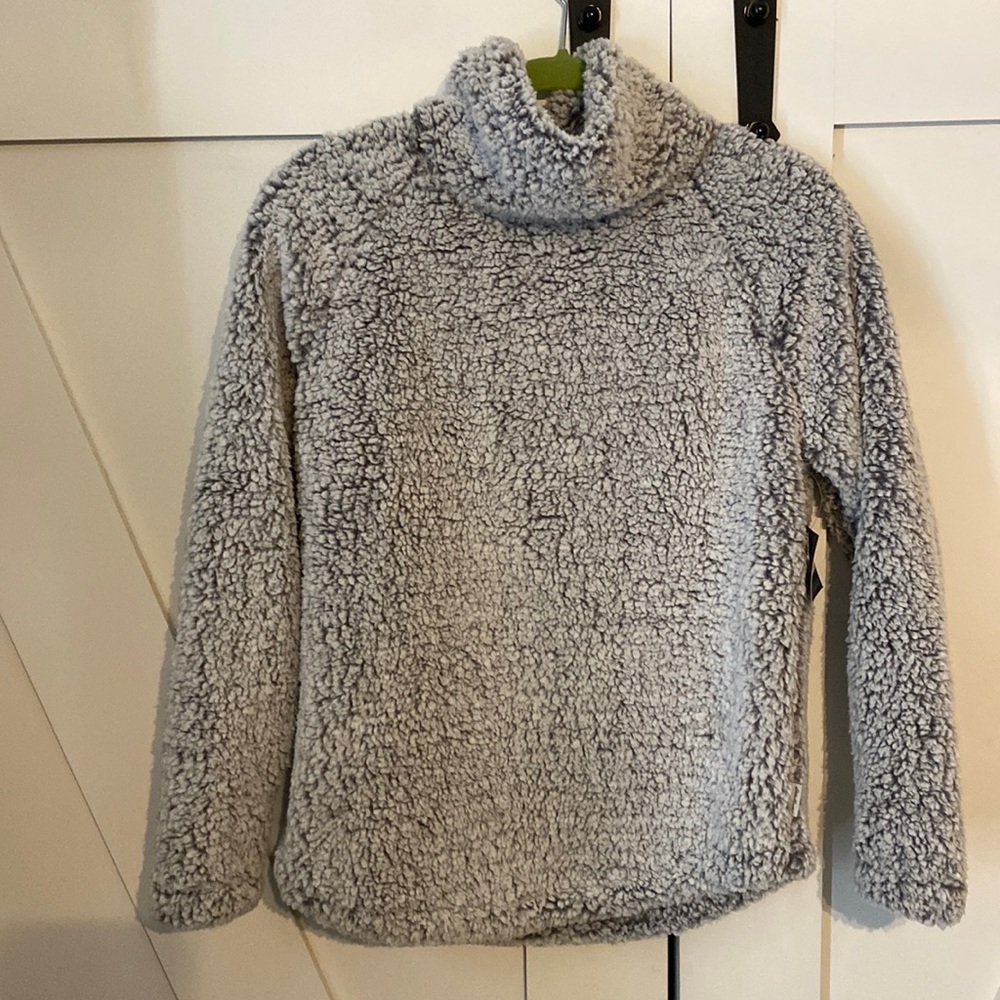 Eddie Bauer Warm Fireside Funnel Neck Sherpa